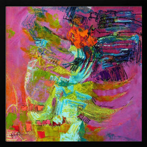 Tablou înramat „ Among the Verdant Pastures” de Dorothy Fagan