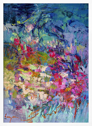 Tablou înramat „Vibrant Whirlwind” de Dorothy Fagan