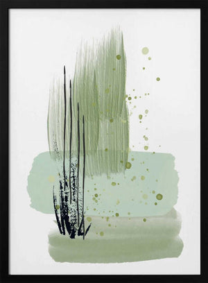 Tablou înramat „Planet Green-1” de Sally Ann Moss