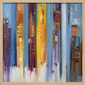 Tablou înramat „City Inspiration” de Ekaterina Ermilkina