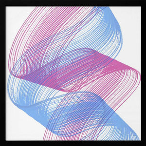 Tablou înramat „Rhythmic Waves” de Martina