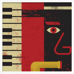 Tablou înramat „Jazz” de Vision Grasp Art