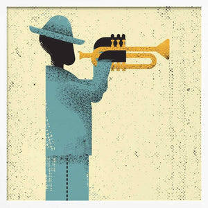 Tablou înramat „Jazz Musician” de Vision Grasp Art