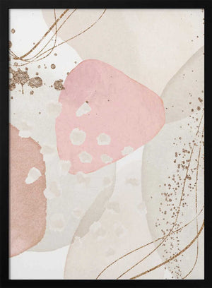 Tablou înramat „Silky Pink-3” de Sally Ann Moss