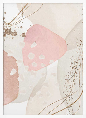 Tablou înramat „Silky Pink-3” de Sally Ann Moss