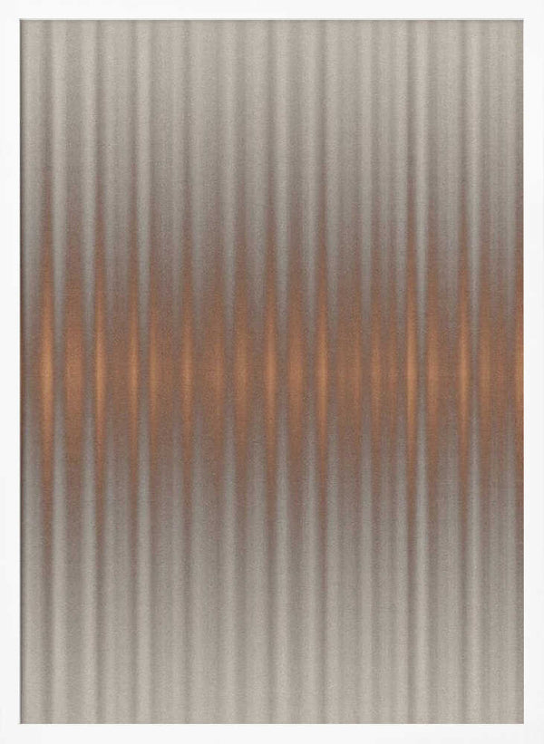 Tablou înramat „Euphoria - Gray and Orange” de Alma