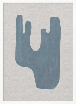 Tablou înramat „Mid Century Blue IV” de Orara Studio