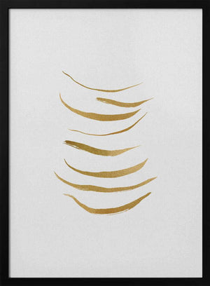 Tablou înramat „Minimalist Gold Painting” de Orara Studio