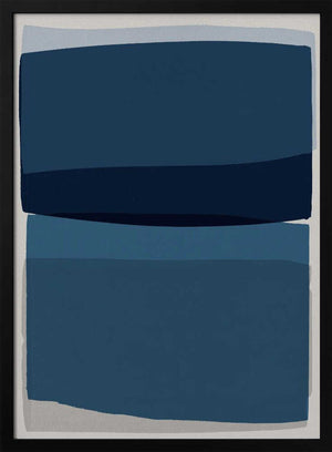 Tablou înramat „Modern Blue” de Orara Studio