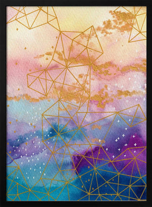 Tablou înramat „Nebula I” de Camille Contini