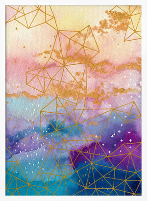 Tablou înramat „Nebula I” de Camille Contini