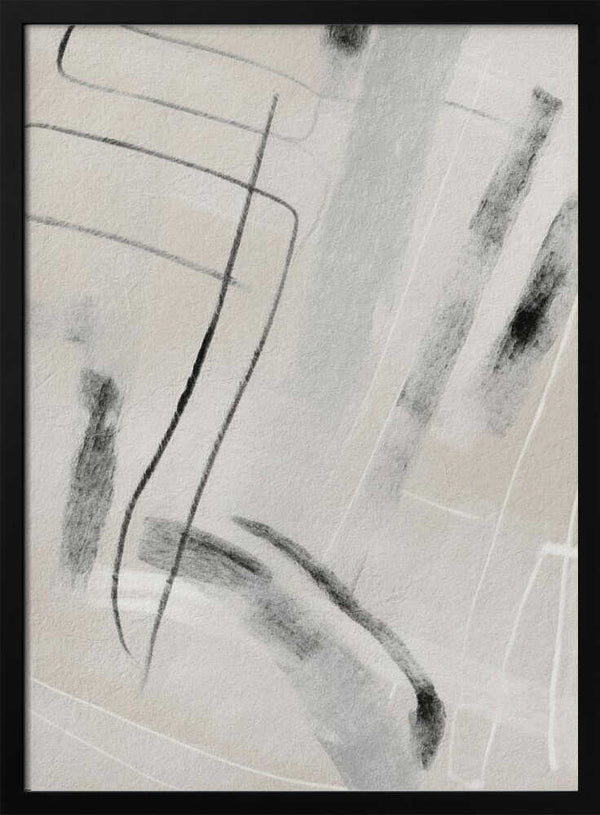 Tablou înramat „Gestual #5” de Alma