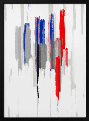 Tablou înramat „BILLS RED WHITE AND BLUE” de Fun Qui