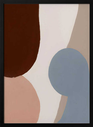 Tablou înramat „Earthy Curves” de Merel Takken
