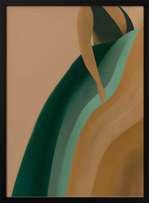 Tablou înramat „Earthy Dress” de Merel Takken