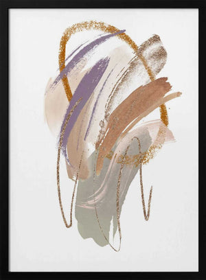 Tablou înramat „Cool Shapes 2” de Sally Ann Moss