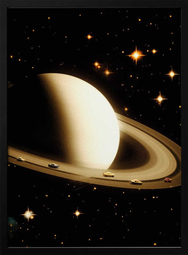 Tablou înramat „Saturn Riders II” de Taudalpoi