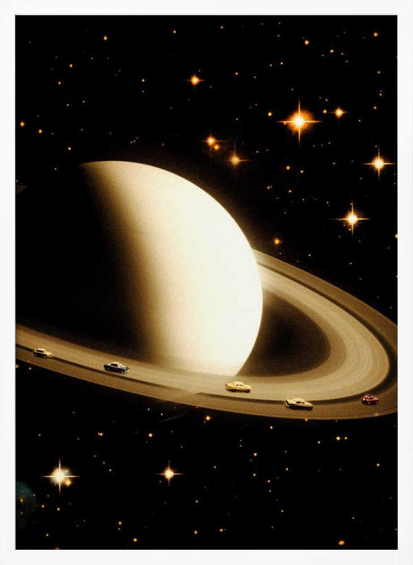 Tablou înramat „Saturn Riders II” de Taudalpoi