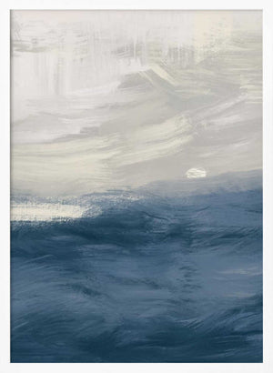 Tablou înramat „Ocean's Tranquility” de Little Dean