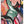 Tablou înramat „Vibrant Colorful Abstract” de Little Dean