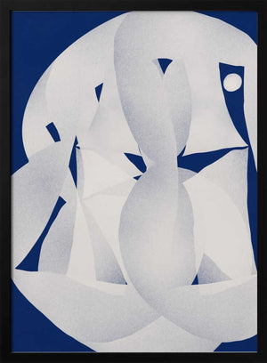 Tablou înramat „Paper Sculpture Abstract” de Little Dean