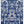 Tablou înramat „Symmetrical Blue and White Pattern” de Little Dean