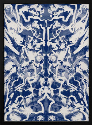 Tablou înramat „Symmetrical Ink Patterns” de Little Dean