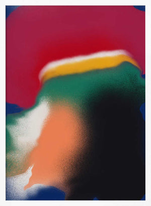 Tablou înramat „Slow Spread Colors” de Little Dean