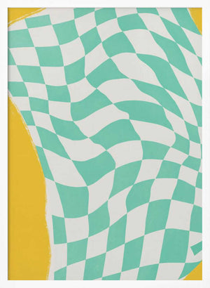 Tablou înramat „Summer Line Drying Fabric” de Little Dean