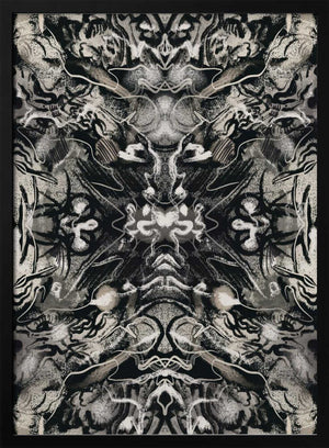 Tablou înramat „Organic Symmetrical  Patterns” de Little Dean