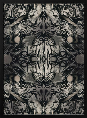 Tablou înramat „Organic Symmetrical Abstraction” de Little Dean