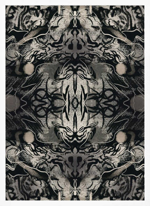 Tablou înramat „Organic Symmetrical Abstraction” de Little Dean