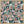 Tablou înramat „The Mid Century Grid Pattern” de Little Dean