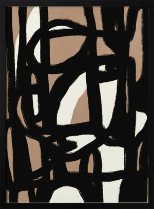 Tablou înramat „Bold line composition” de Little Dean