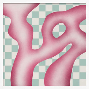 Tablou înramat „Abstract liquid 09” de Little Dean