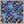 Tablou înramat „Blue Waves, Checkmate” de Little Dean