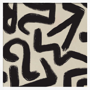 Tablou înramat „Line art abstract 05” de Little Dean