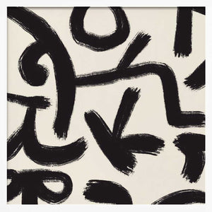 Tablou înramat „Line art abstract 06” de Little Dean