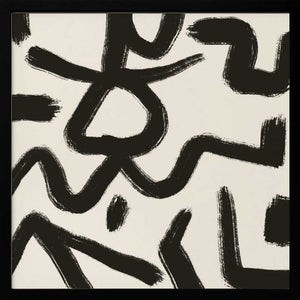 Tablou înramat „Line art abstract 03” de Little Dean