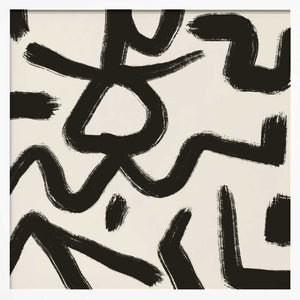 Tablou înramat „Line art abstract 03” de Little Dean