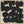 Tablou înramat „Circles abstract 02” de Little Dean