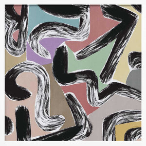 Tablou înramat „Bold Brush Strokes” de Little Dean