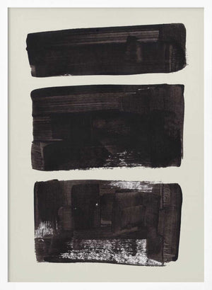 Tablou înramat „Ink Motif 9” de Ejaaz Haniff