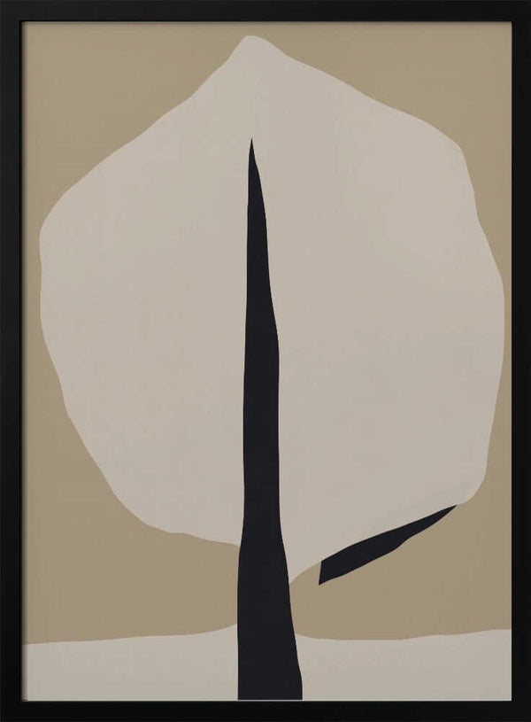 Tablou înramat „Monochrome Silhouette” de Little Dean