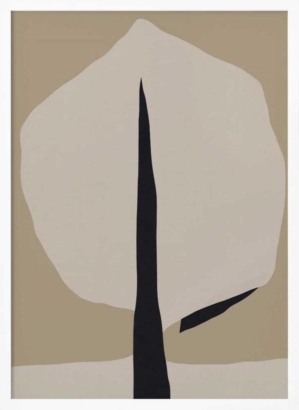 Tablou înramat „Monochrome Silhouette” de Little Dean