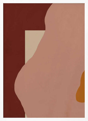 Tablou înramat „Muted Abstract Forms” de Little Dean