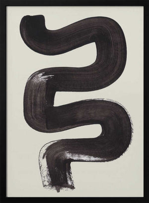 Tablou înramat „Ink Motif 24” de Ejaaz Haniff