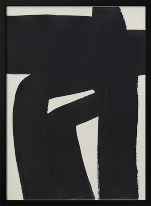 Tablou înramat „Ink Motif 27” de Ejaaz Haniff