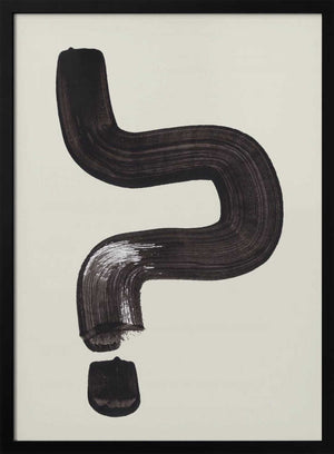 Tablou înramat „Ink Motif 42” de Ejaaz Haniff