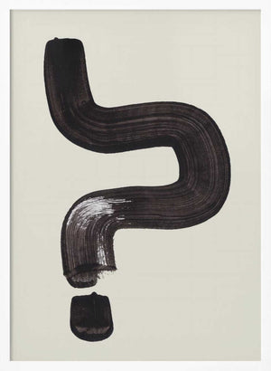 Tablou înramat „Ink Motif 42” de Ejaaz Haniff